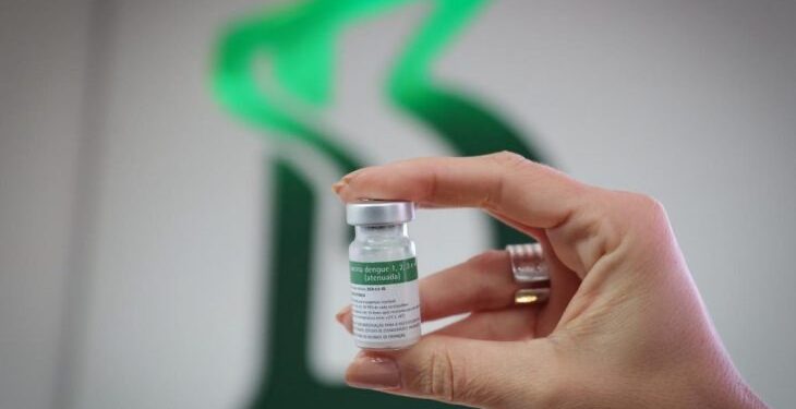 MS recebe 7,8 mil doses da vacina contra dengue para trabalhadores da Atenção Primária
