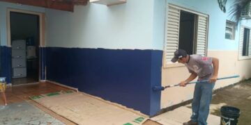 CEAME passa por pintura e serviços de manutenção em Camapuã