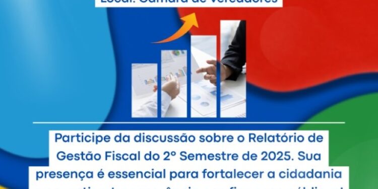 Audiência pública discute relatório de finanças municipais em Costa Rica
