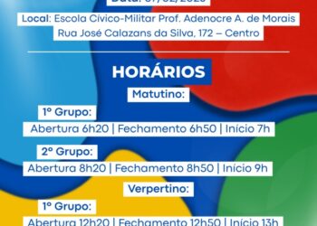 Avaliação psicológica para concurso da Guarda Civil Municipal de Costa Rica será aplicada neste sábado