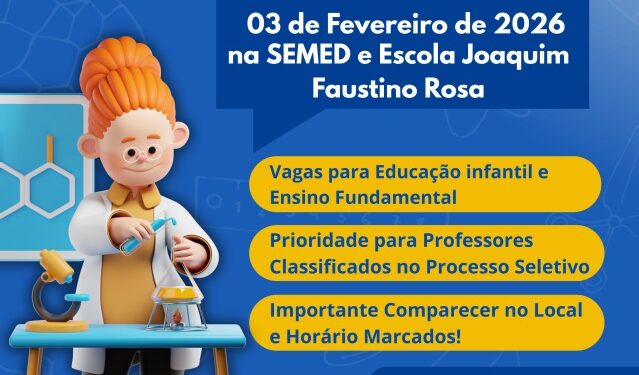 Costa Rica publica convocação de professores temporários para lotação no sistema municipal de ensino