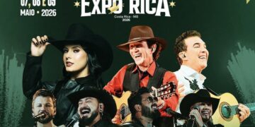 TRAIA VÉIA encerra EXPO RICA 2026 com grandioso show na Capital Estadual do Algodão e dos Esportes de Aventura