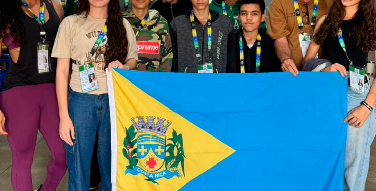Costa Rica está presente nos Jogos Escolares da Juventude de MS em Chapadão do Sul no Atletismo