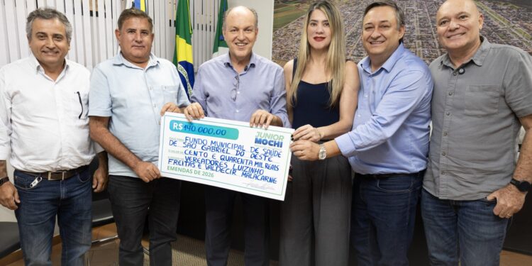 São Gabriel do Oeste recebe emenda de R$ 140 mil para reforçar a saúde municipal