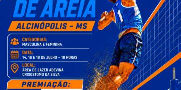 Alcinópolis abre inscrições para o 5º Torneio de Vôlei de Areia