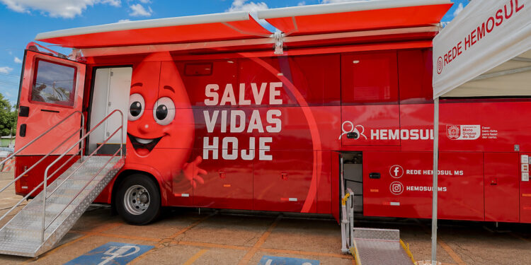 São Gabriel do Oeste recebe campanha de doação de sangue e cadastro de medula óssea