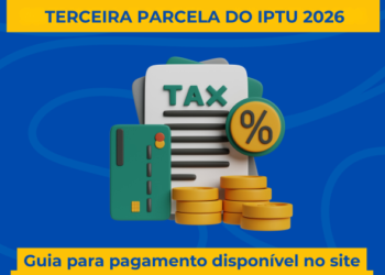 Prazo para pagar 3ª parcela do IPTU termina nesta quinta-feira em Costa Rica