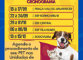 Castramóvel divulga novo calendário de atendimentos em Costa Rica até outubro