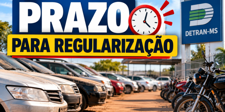 Detran-MS dá prazo de dez dias para retirada de veículos recolhidos em 27 municípios