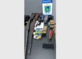 Denúncia de violência doméstica termina com prisão e apreensão de três armas em São Gabriel