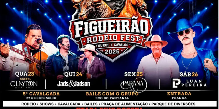 Figueirão abre nesta quarta cinco dias de festa pelos 23 anos do município