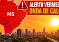 MS entra em alerta vermelho para onda de calor; Campo Grande pode chegar a 40°C