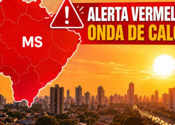 MS entra em alerta vermelho para onda de calor; Campo Grande pode chegar a 40°C
