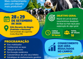 Costa Rica oferece curso gratuito de melhoramento genético para produtores de leite