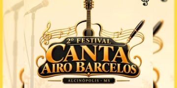 Alcinópolis prepara 2º Festival Canta Airo Barcelos para os dias 18 e 19 de setembro