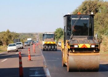 Obras na BR-163 atingem trechos de Camapuã e São Gabriel do Oeste nesta quarta-feira