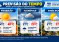 Figueirão pode chegar a 40°C nesta quinta-feira; Alcinópolis tem previsão de chuva