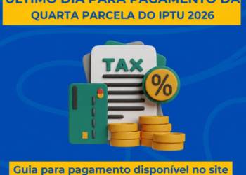 Quarta parcela do IPTU vence nesta terça-feira em Costa Rica
