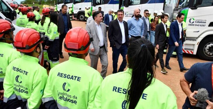 Rota da Celulose recebe frota de 56 veículos para resgate e assistência