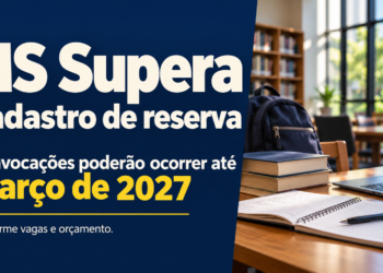 Cadastro de reserva do MS Supera poderá ter convocações até março de 2027