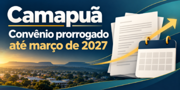 Convênio entre Fundesporte e Camapuã é prorrogado até março de 2027