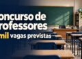 Concurso com 2 mil vagas para professores em MS prevê prova em janeiro