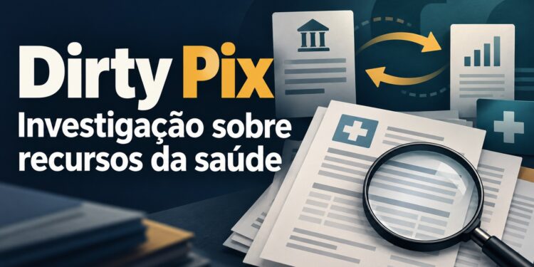 Dirty Pix mira suspeita de desvios em convênios da saúde superiores a R$ 18 milhões