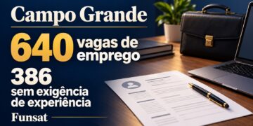 Funsat oferece 640 vagas nesta terça-feira em Campo Grande