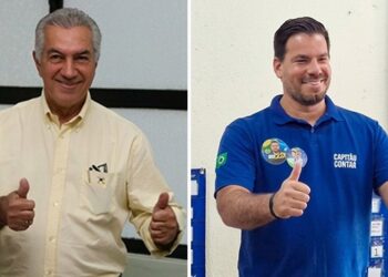 Reinaldo Azambuja e Capitão Contar são eleitos senadores por MS
