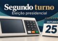 Flávio Bolsonaro e Lula disputarão segundo turno para presidente